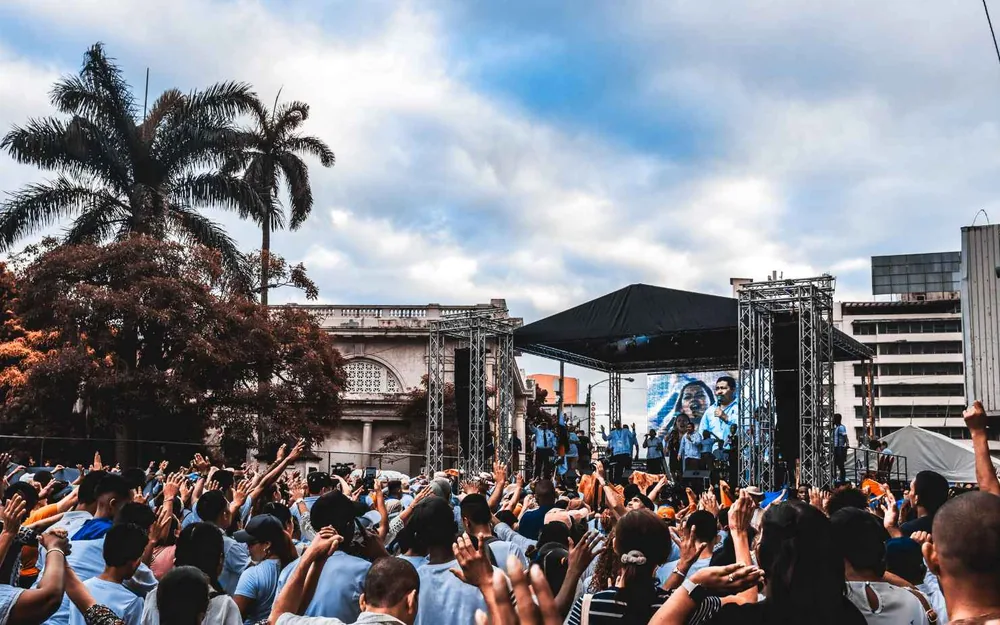 Outdoor Community Celebration